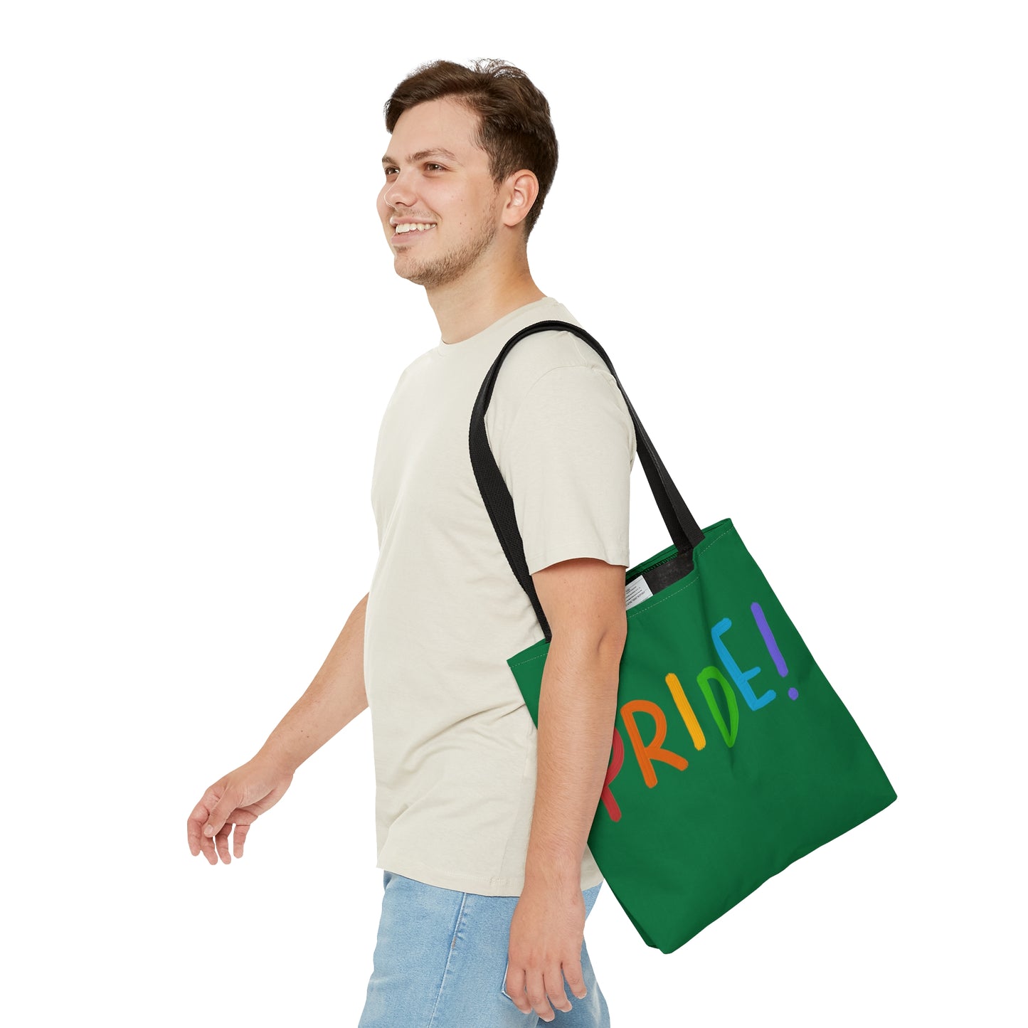 Tote Bag: LGBTQ Pride Dark Green