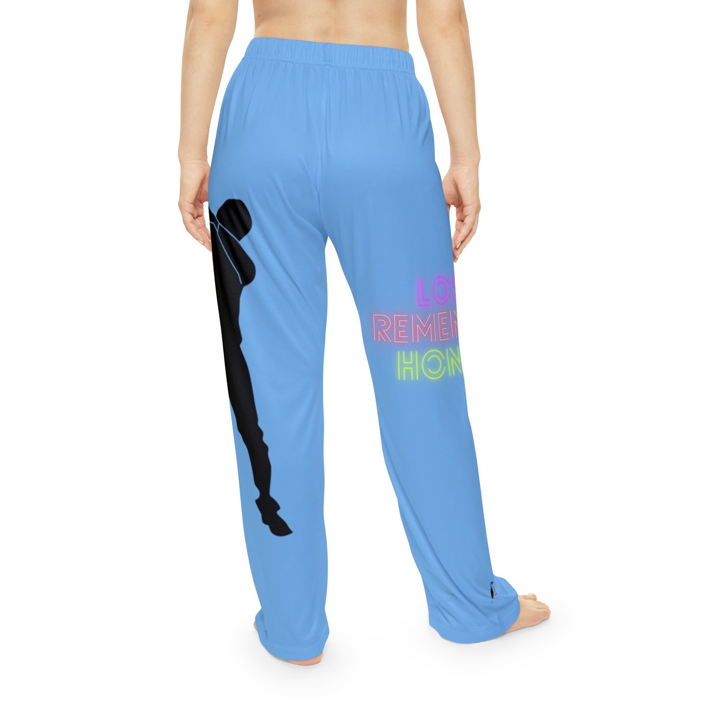 Women's Pajama Pants: Dance Lite Blue