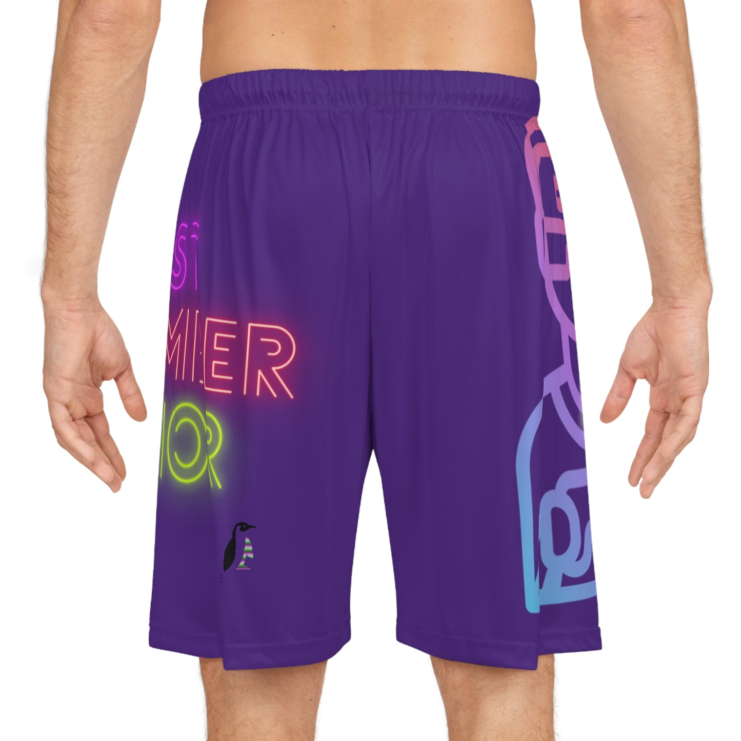 Basketball Shorts: Gaming Purple