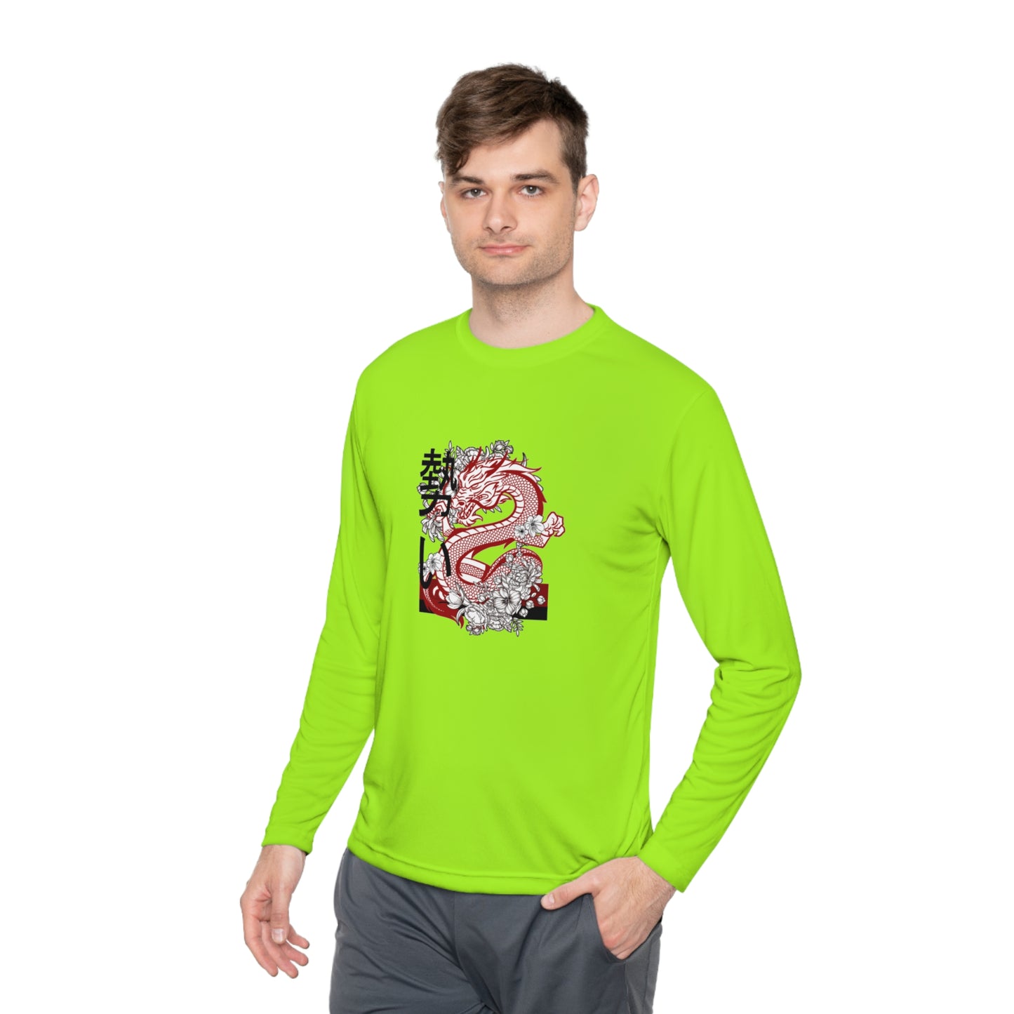 Lightweight Long Sleeve Tee: Dragons #2