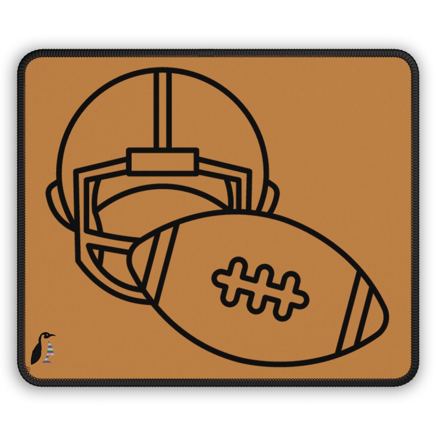 Gaming Mouse Pad: Football Lite Brown