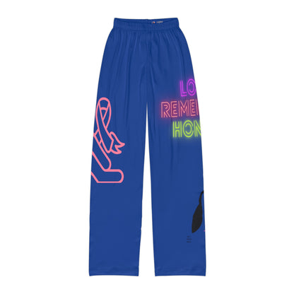 Kids Pajama Pants: Fight Cancer Dark Blue