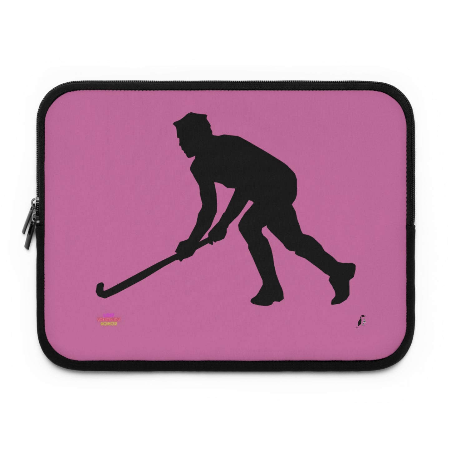 Laptop Sleeve: Hockey Lite Pink