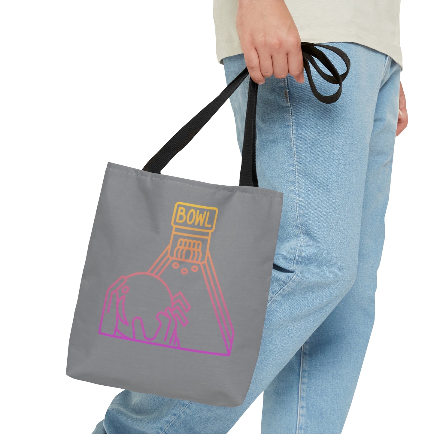 Tote Bag: Bowling Grey