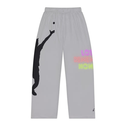 Women's Pajama Pants: Tennis Lite Grey