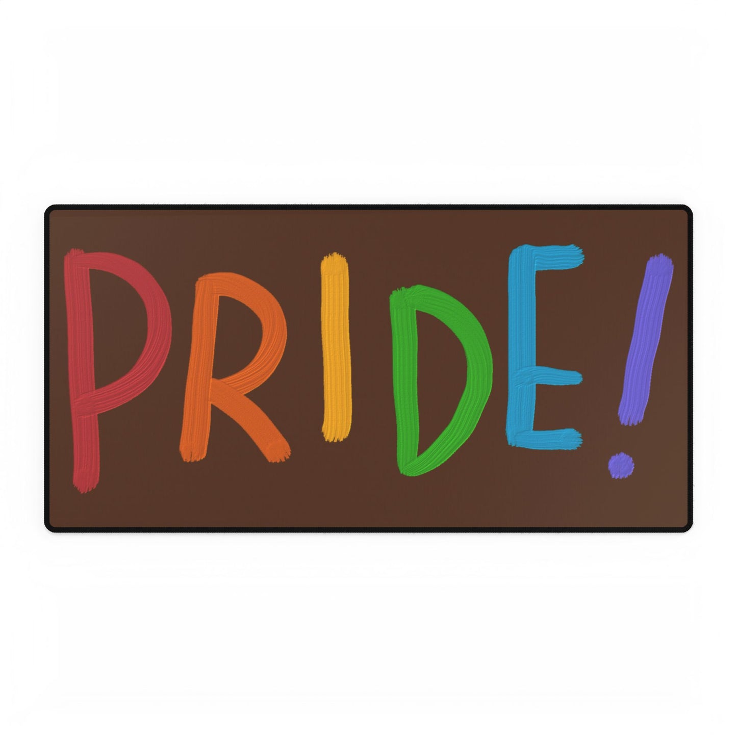 Desk Mats: LGBTQ Pride Brown