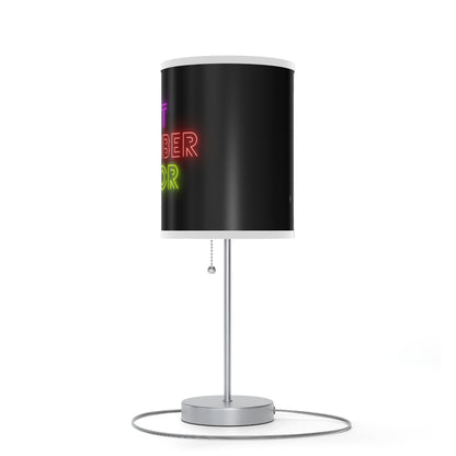 Lamp on a Stand, US|CA plug: Lost Remember Honor Black