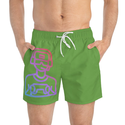 Swim Trunks: Gaming Green