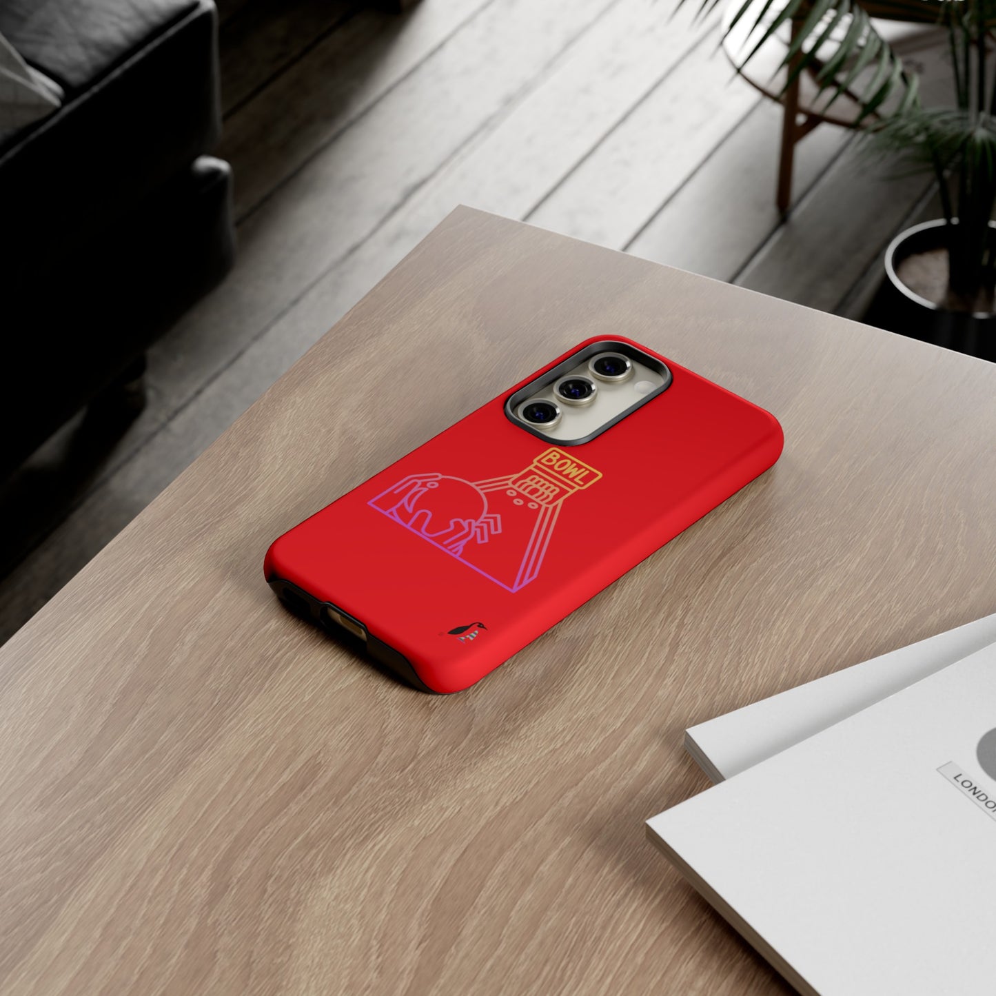 Tough Cases (for Samsung & Google): Bowling Red