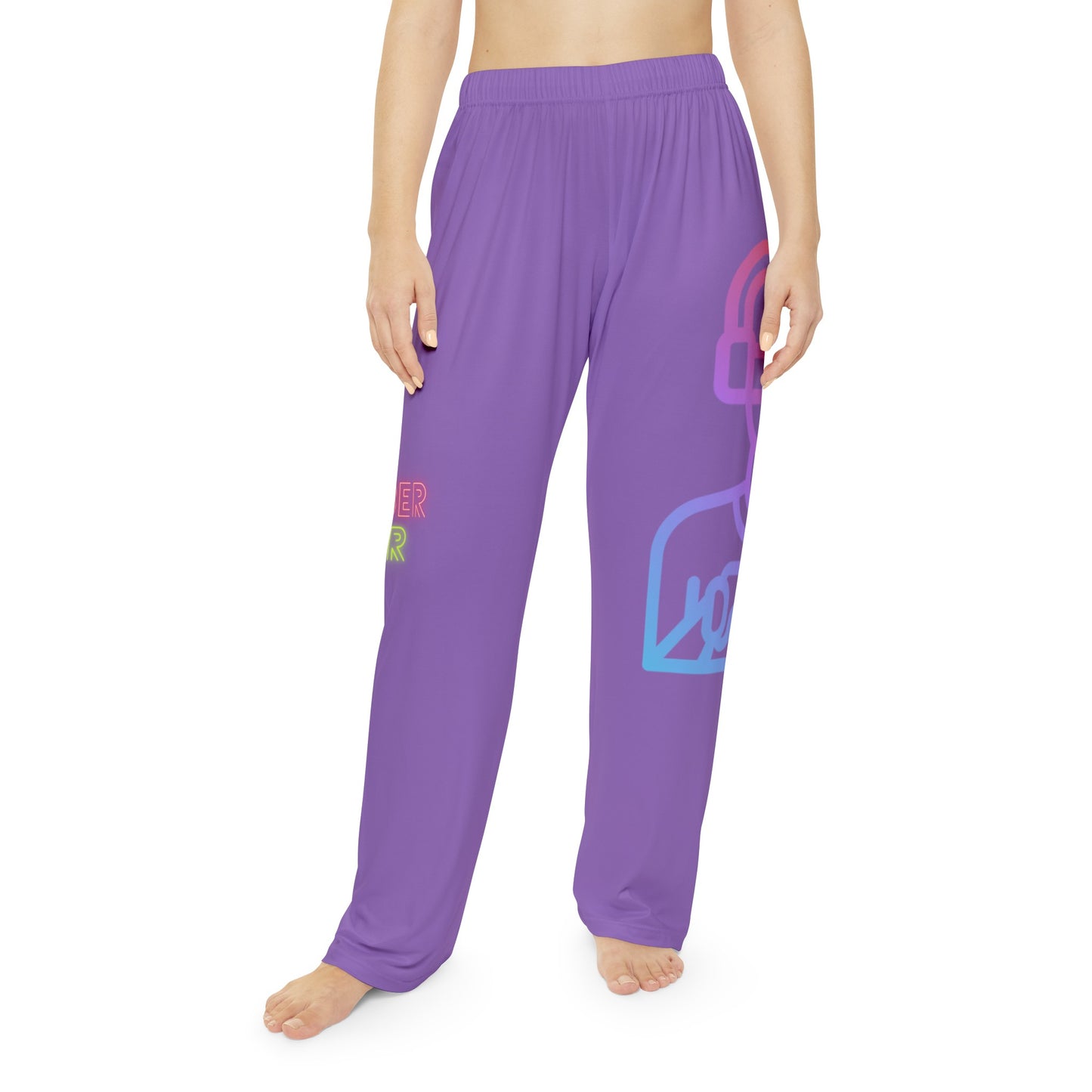 Women's Pajama Pants: Gaming Lite Purple