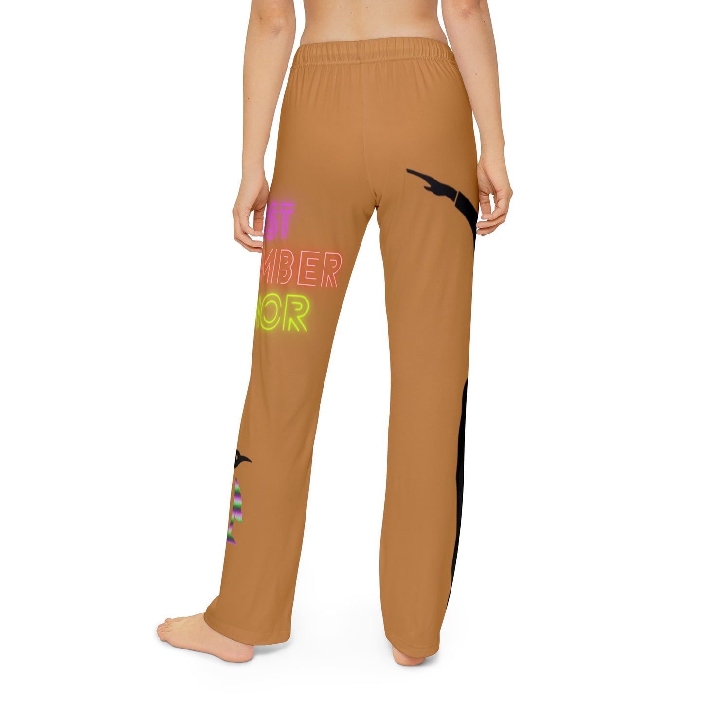 Kids Pajama Pants: Dance Lite Brown