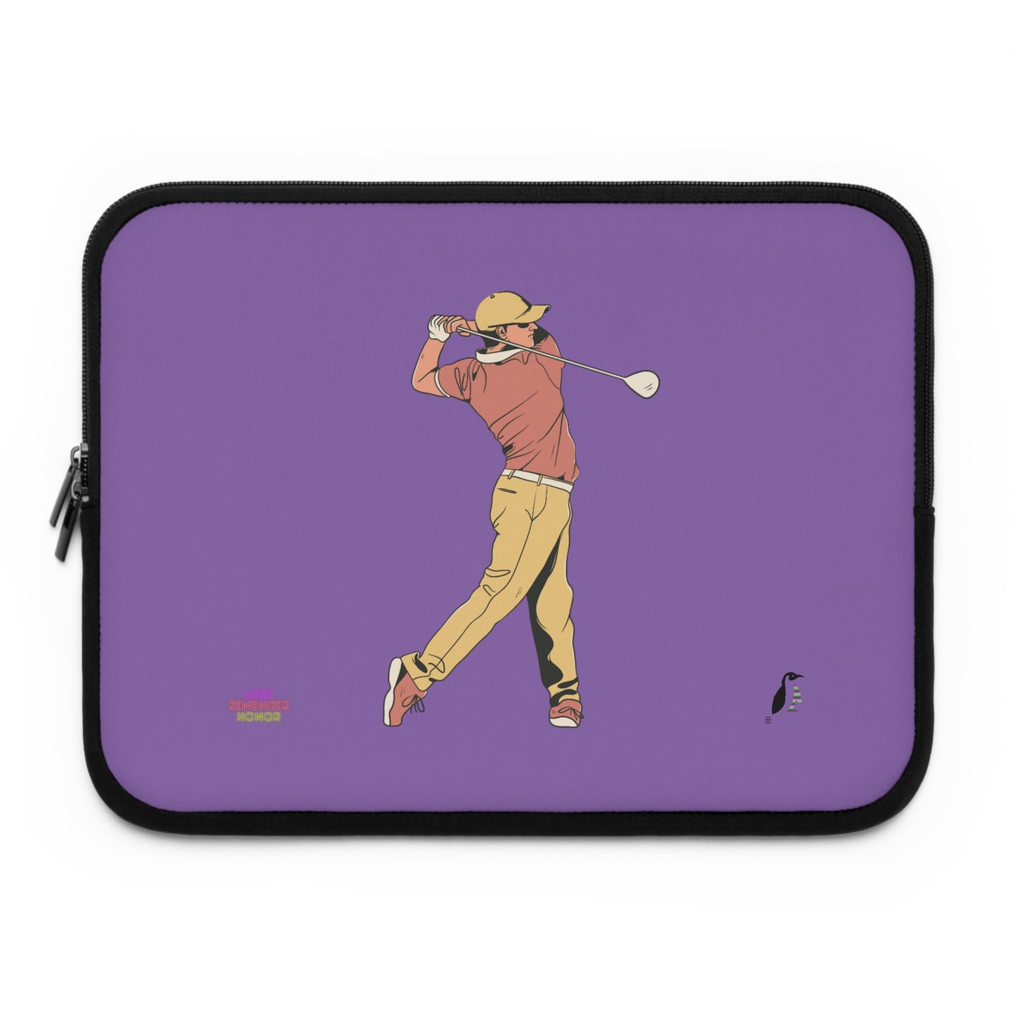 Laptop Sleeve: Golf Lite Purple