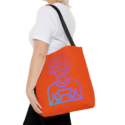 Tote Bag: Gaming Orange