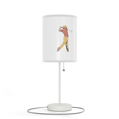 Lamp on a Stand, US|CA plug: Golf White 