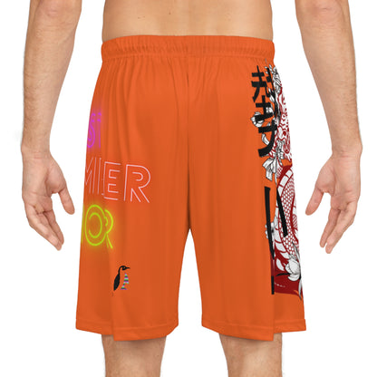 Basketball Shorts: Dragons Orange