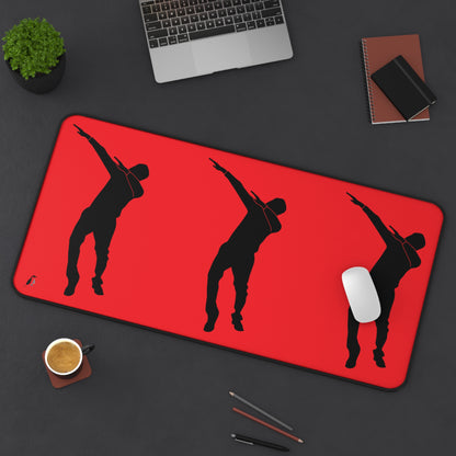 Desk Mat: Dance Red