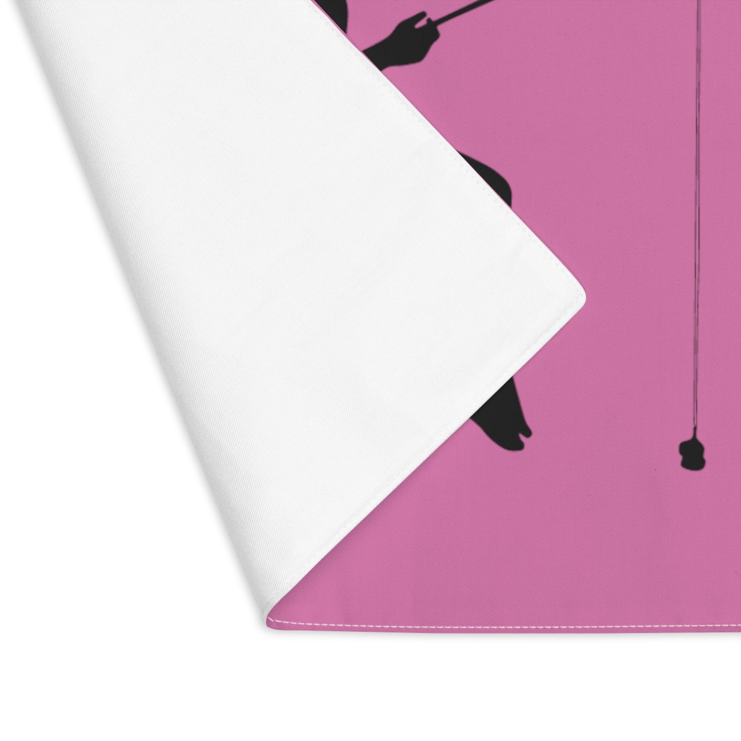 Placemat, 1pc: Fishing Lite Pink