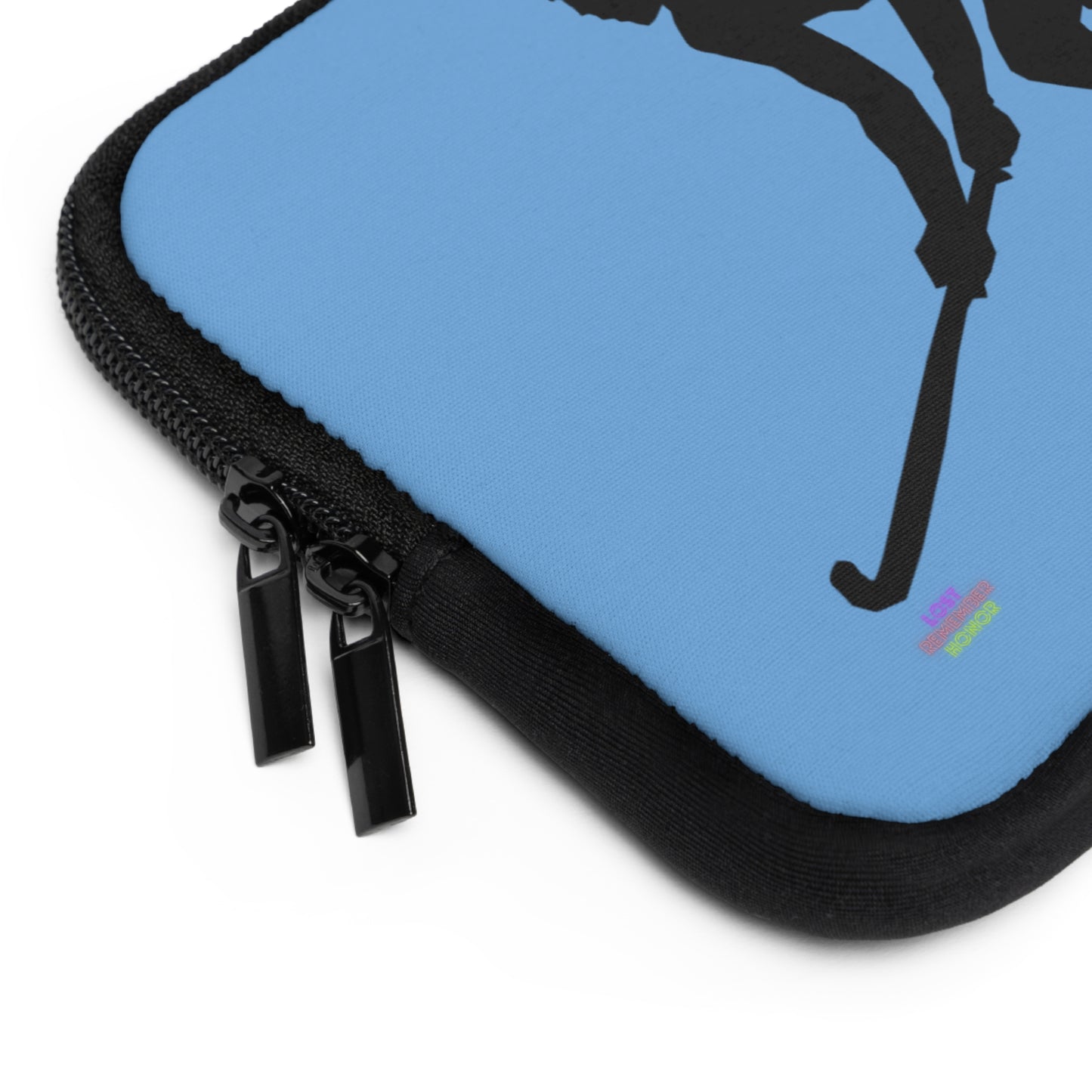 Laptop Sleeve: Hockey Lite Blue