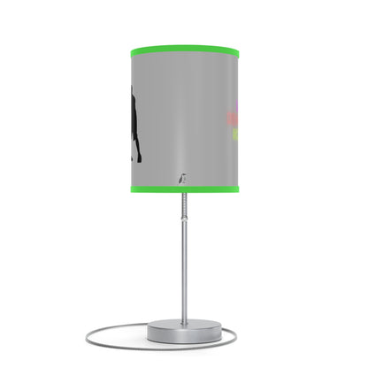 Lamp on a Stand, US|CA plug: Basketball Lite Grey 