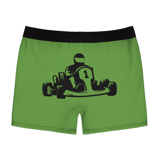 Men's Boxer Briefs: Racing Green