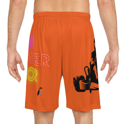 Basketball Shorts: Racing Orange