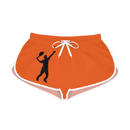 Women's Relaxed Shorts: Tennis Orange