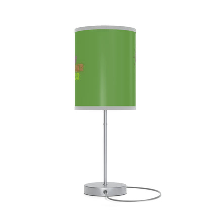 Lamp on a Stand, US|CA plug: Volleyball Green