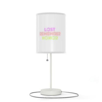 Lamp on a Stand, US|CA plug: Racing White