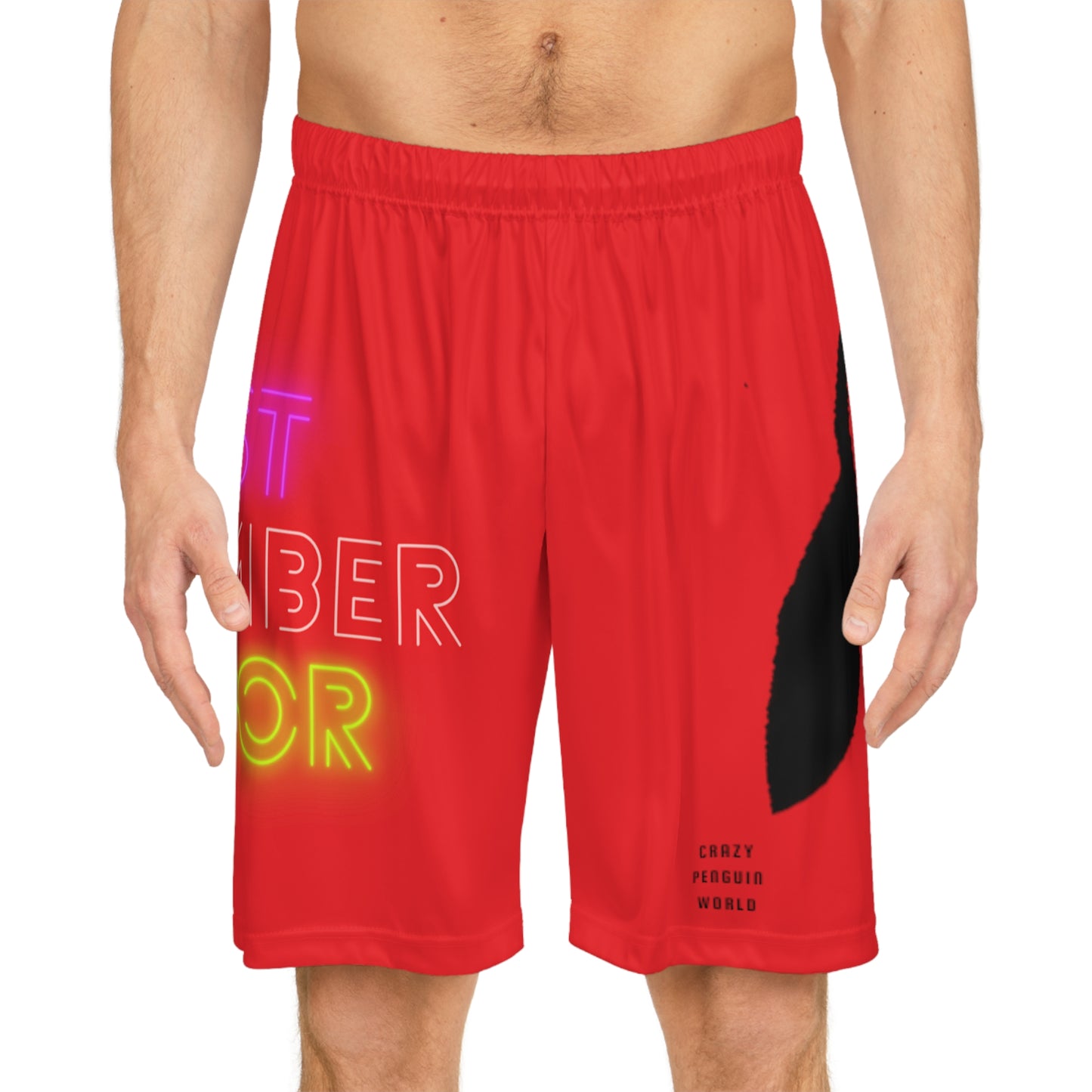 Basketball Shorts: Lost Remember Honor Red