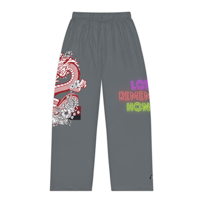 Women's Pajama Pants: Dragons Dark Grey