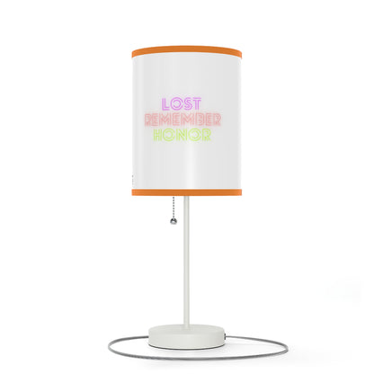 Lamp on a Stand, US|CA plug: Hockey White