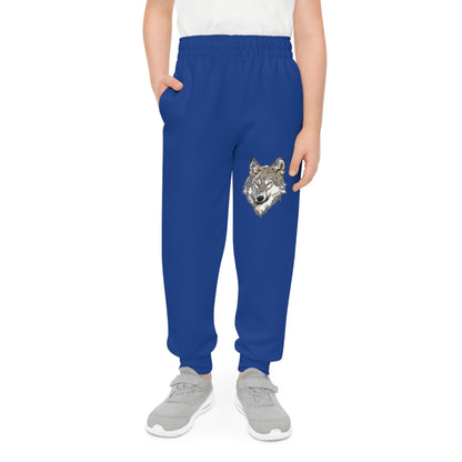 Youth Joggers: Wolves Dark Blue