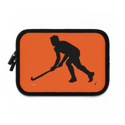 Laptop Sleeve: Hockey Orange