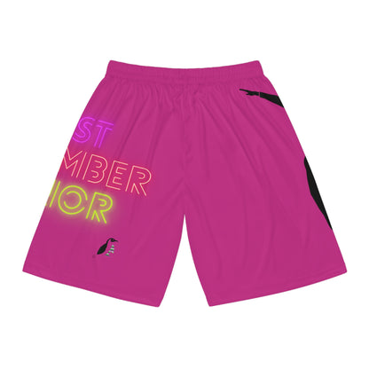 Basketball Shorts: Dance Pink