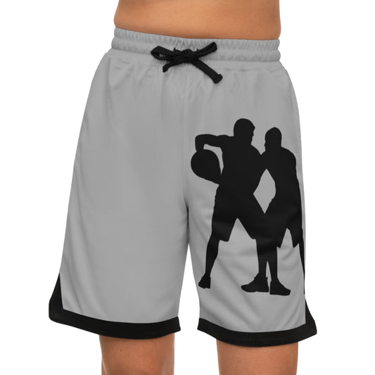 Basketball Rib Shorts: Basketball Lite Grey