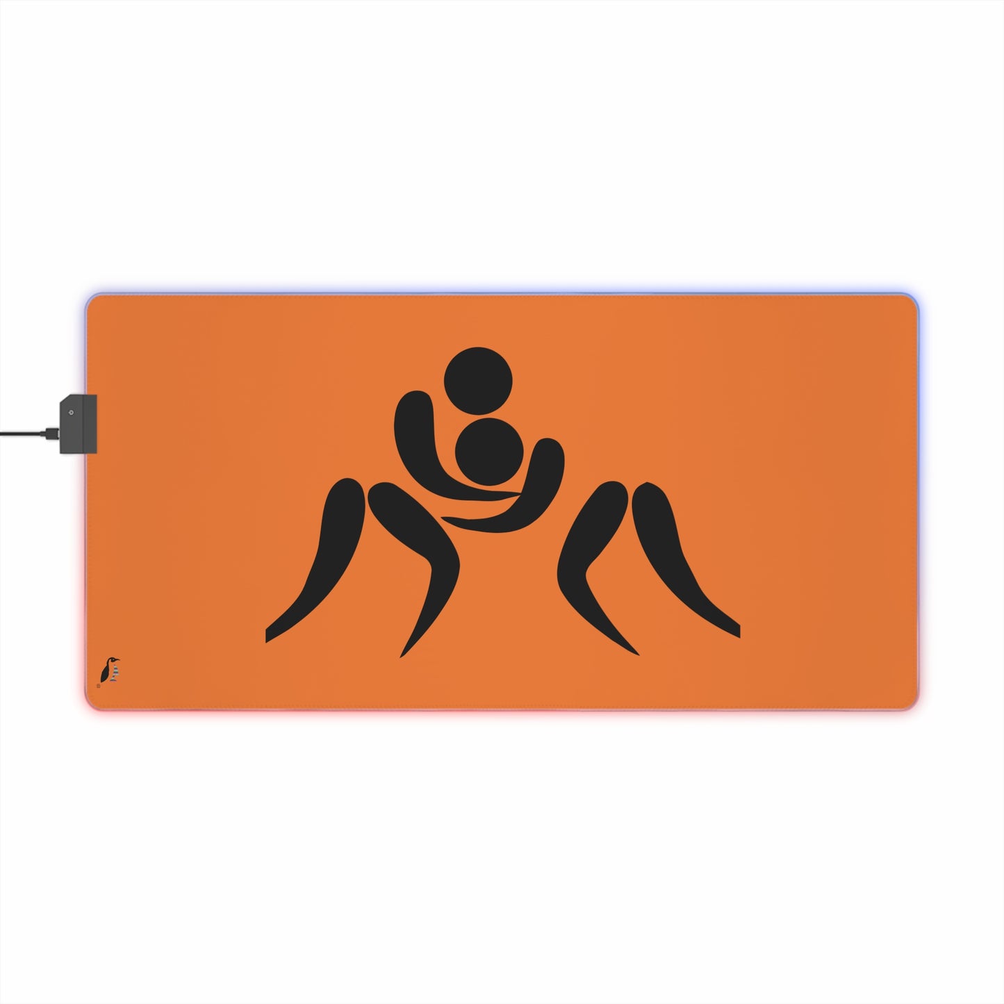 LED Gaming Mouse Pad: Wrestling Crusta