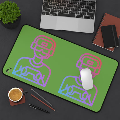 Desk Mat: Gaming Green