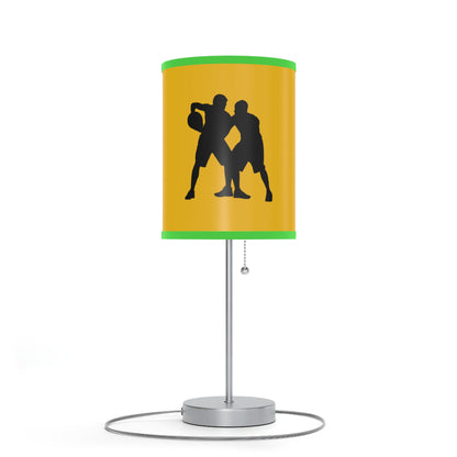 Lamp on a Stand, US|CA plug: Basketball Yellow