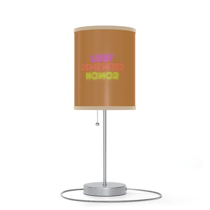 Lamp on a Stand, US|CA plug: Hockey Lite Brown