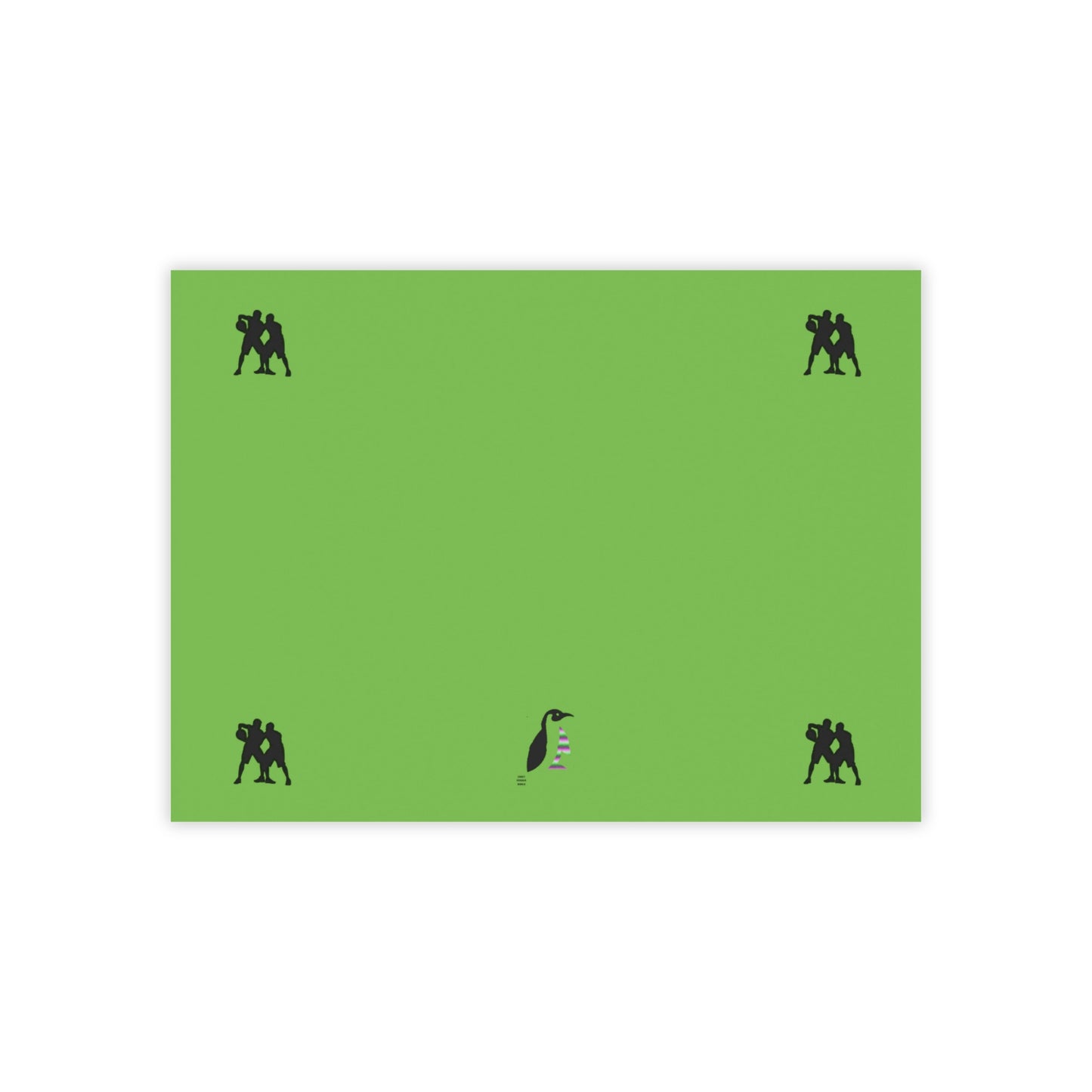 Post-it® Note Pads: Basketball Green