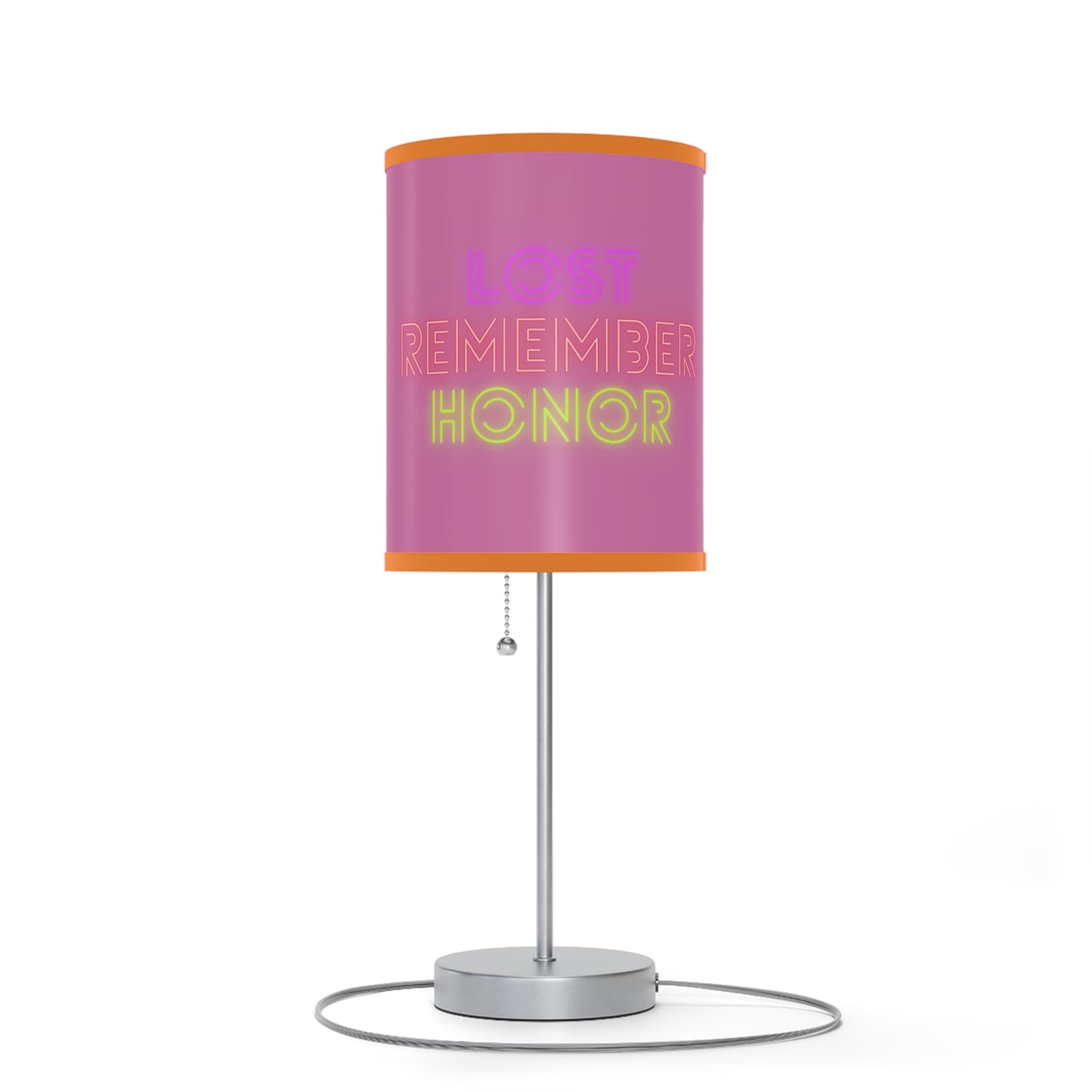 Lamp on a Stand, US|CA plug: Music Lite Pink