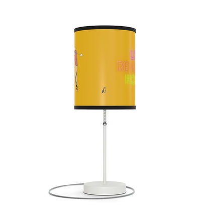 Lamp on a Stand, US|CA plug: Golf Yellow