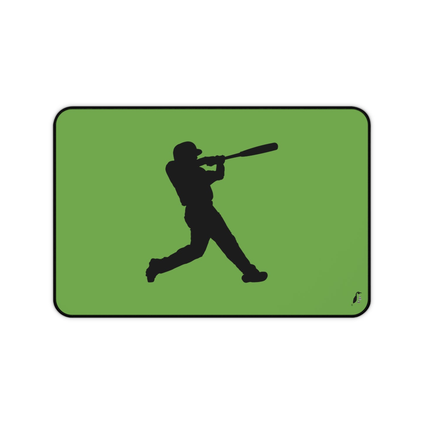 Desk Mat: Baseball Green