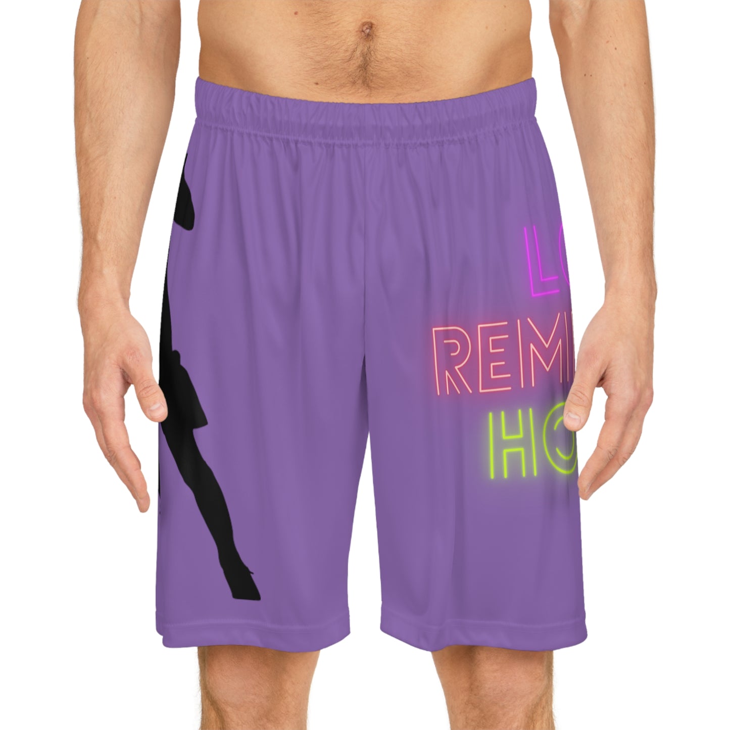 Basketball Shorts: Soccer Lite Purple