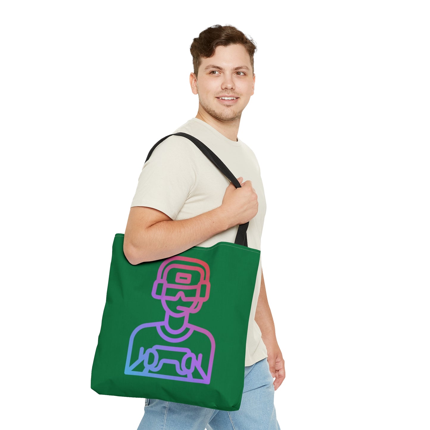 Tote Bag: Gaming Dark Green