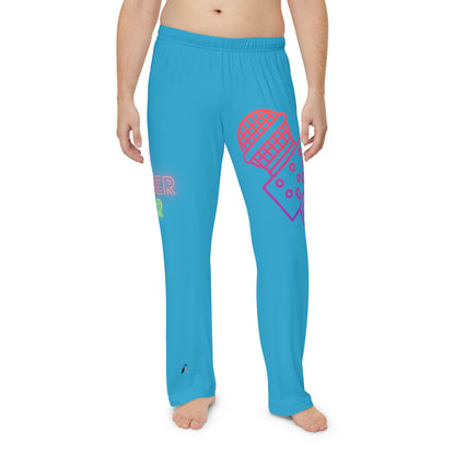 Panlalaking Pajama Pants: Music Turquoise