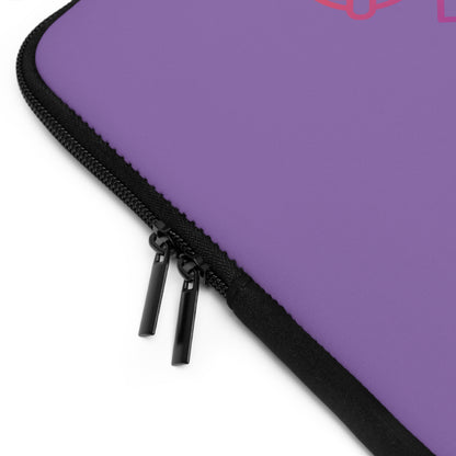 Laptop Sleeve: Music Lite Purple