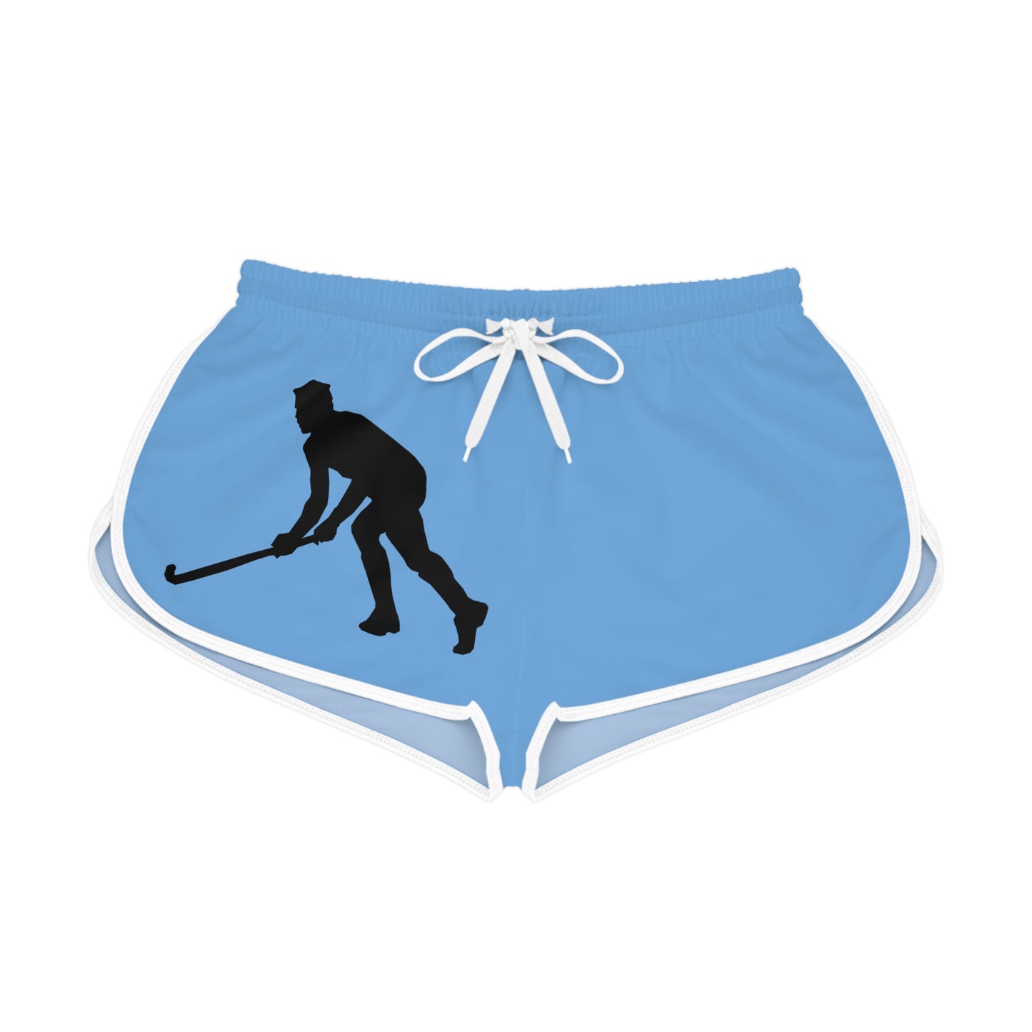 Women's Relaxed Shorts: Hockey Lite Blue