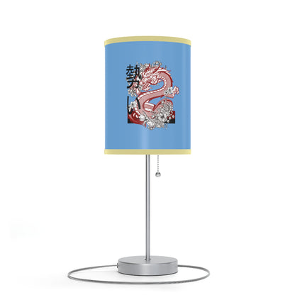 Lamp on a Stand, US|CA plug: Dragons Lite Blue