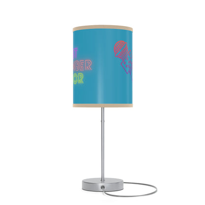 Lamp on a Stand, US|CA plug: Music Turquoise